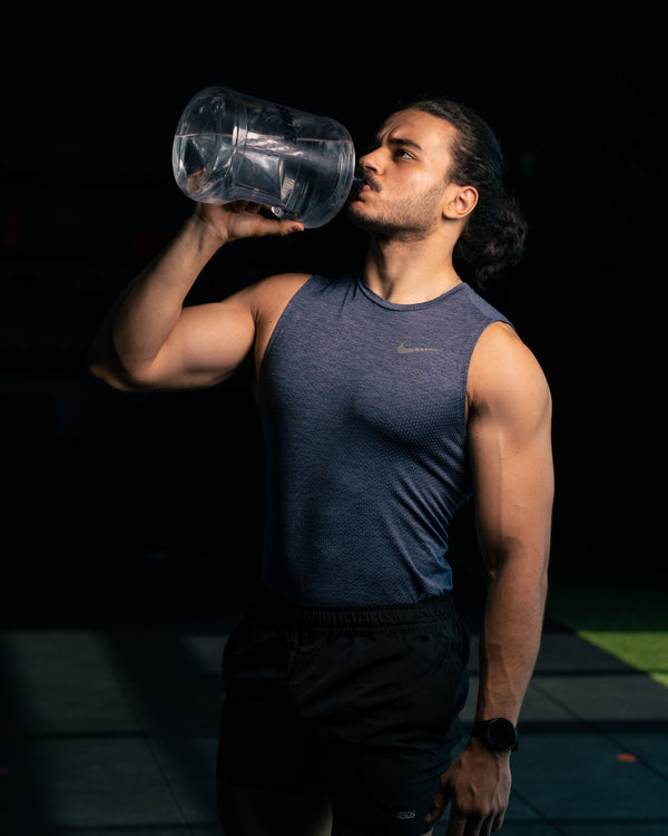 Hoeveel drink je rond je training?